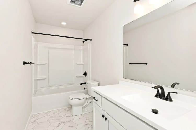 Portage apartments for rent - image - Modern White Bathroom